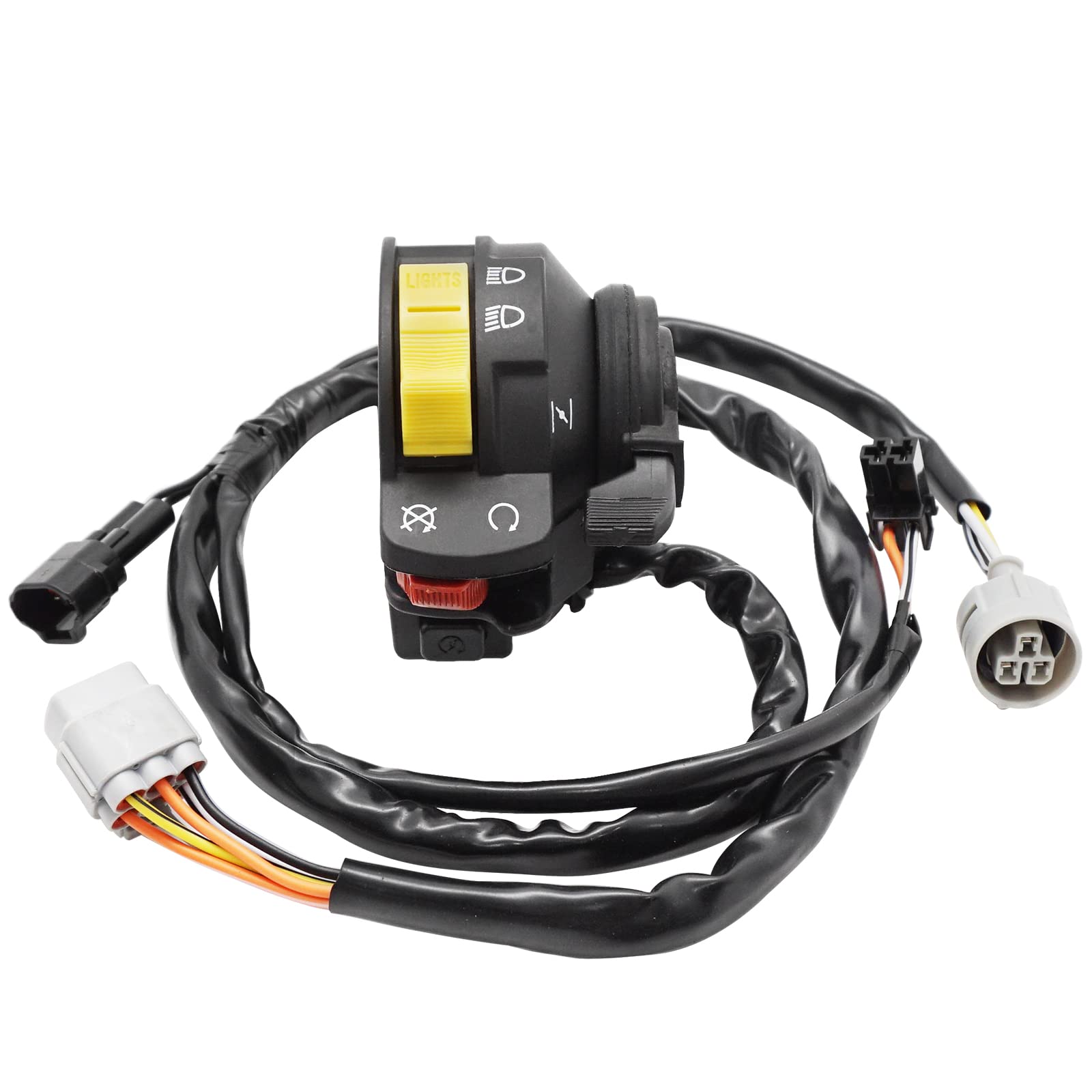 夜のガツン！# h4cbh cpx crdp crd crdh CBD CBN Amazon.com: M MATI Left Handlebar Switch Start Stop Kill Headlight